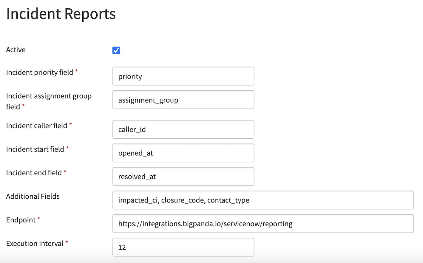 servicenow_IncidentReportsConfig