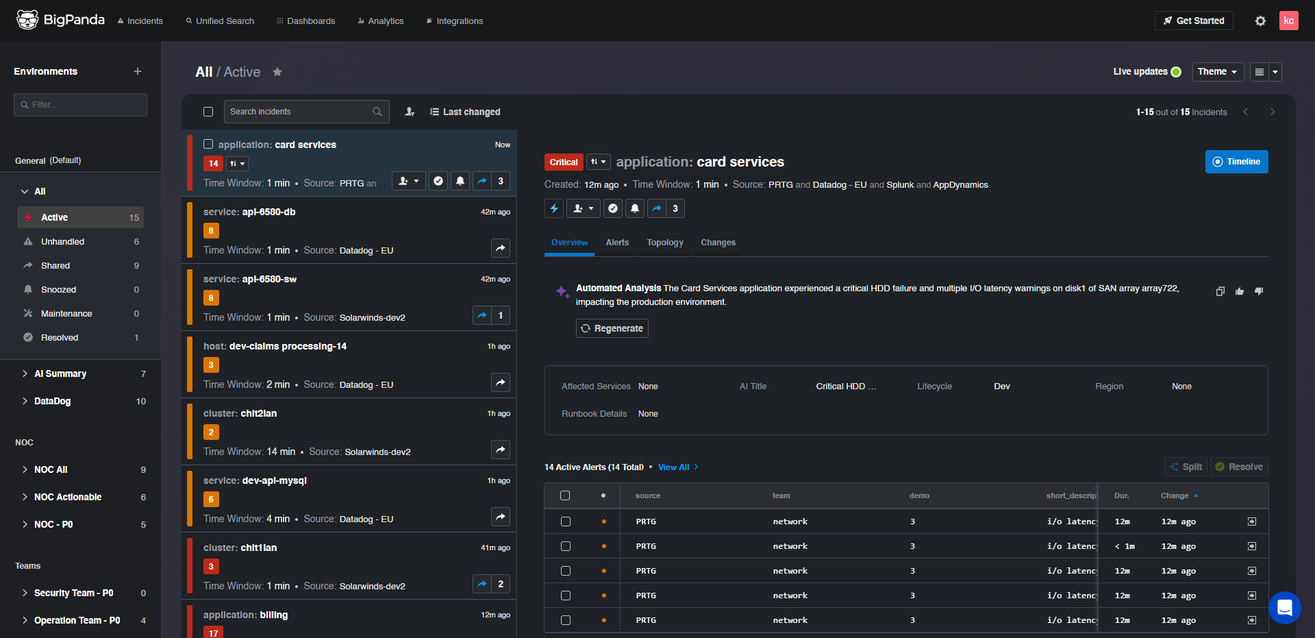 The New Incident Console